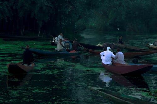 Dal Lake Vegetable Market 