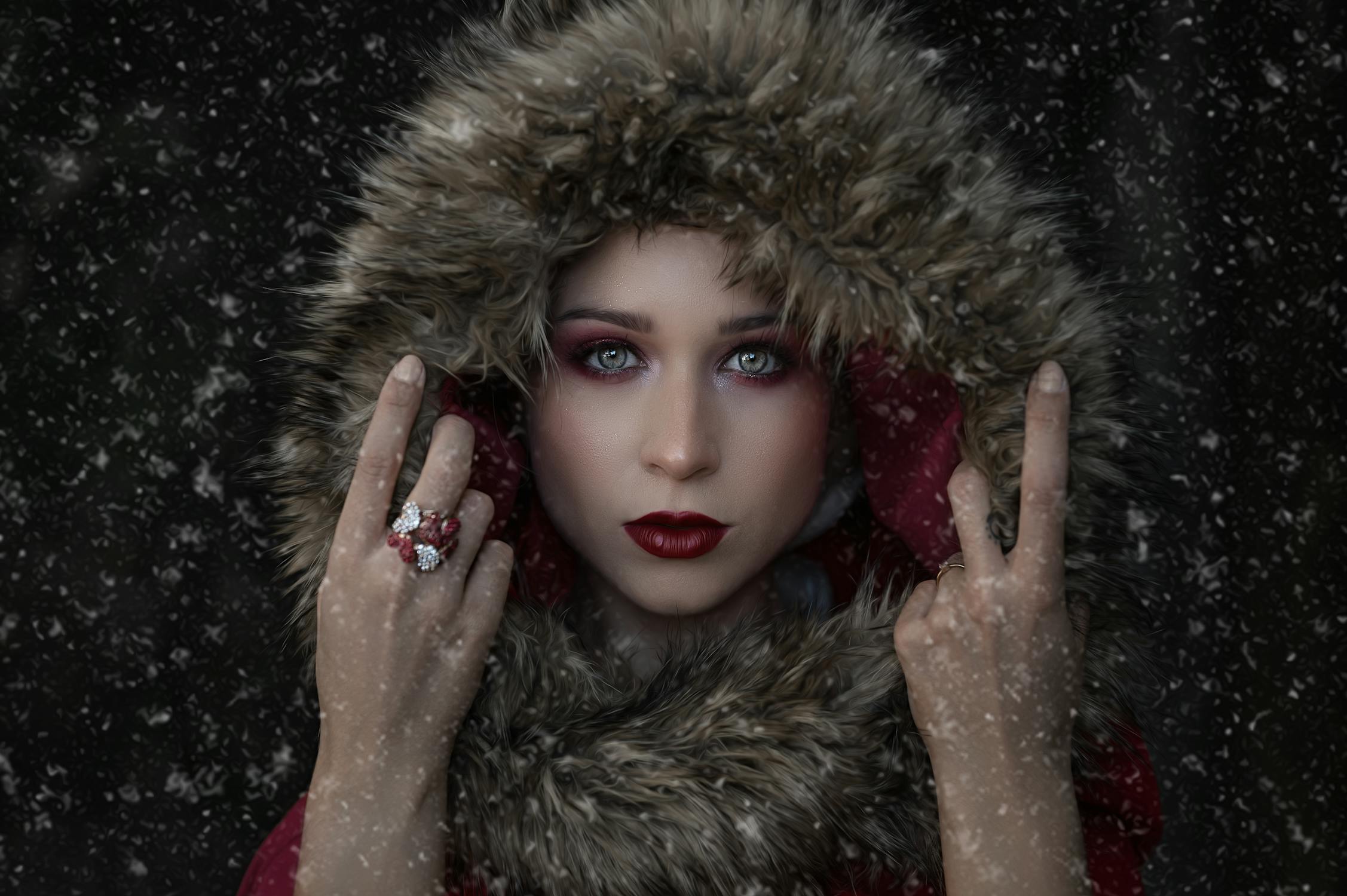 Foto de stock gratuita sobre abrigo de piel, frío, invierno, mujer ...