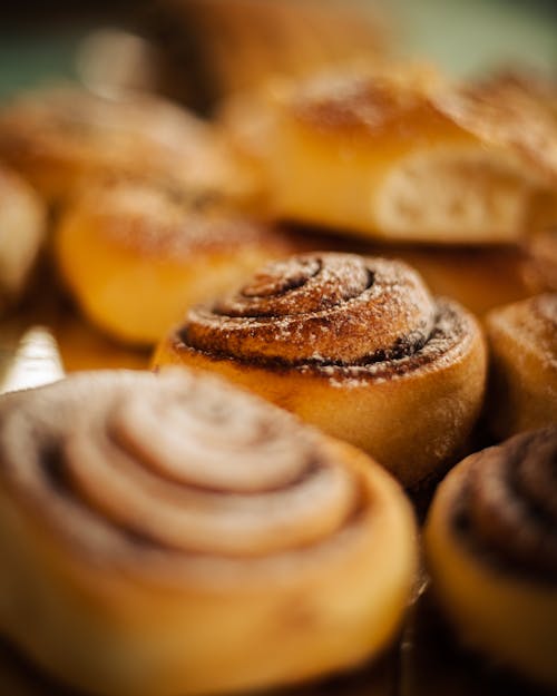 Close-up of Pastries 