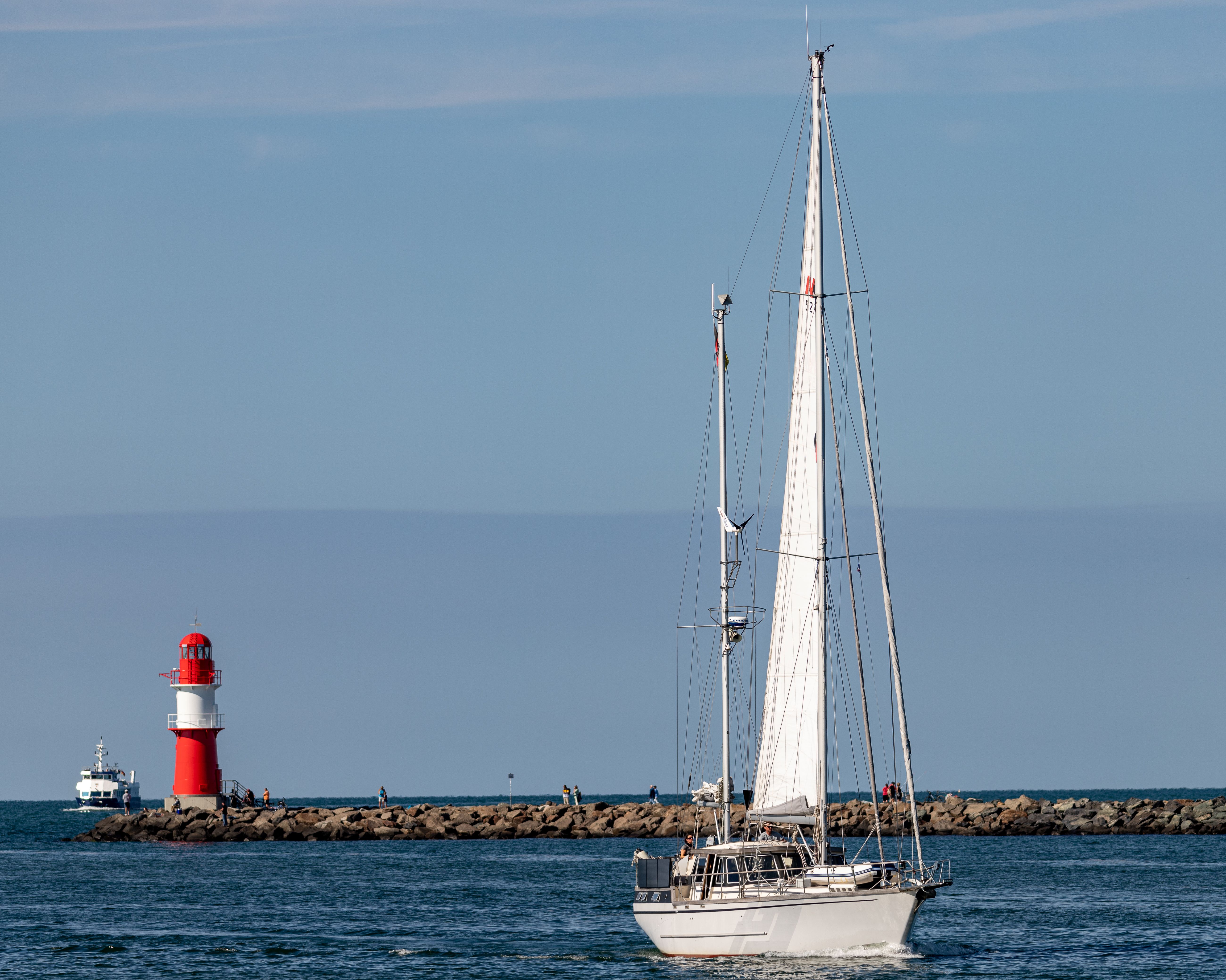 Warnemünde i latarnia