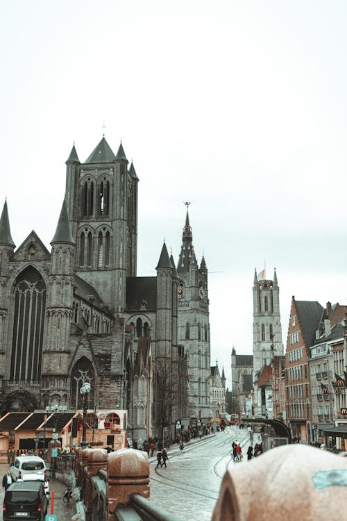 Kostnadsfri bild av belgien, gent, gotisk arkitektur