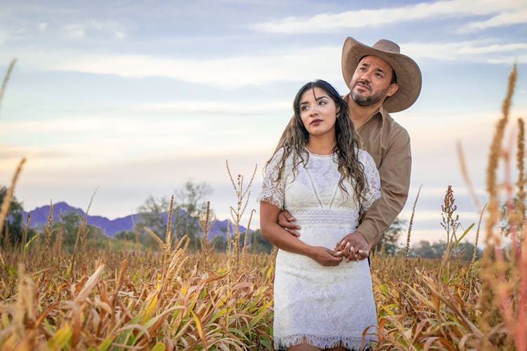 Couple On A Countryside 