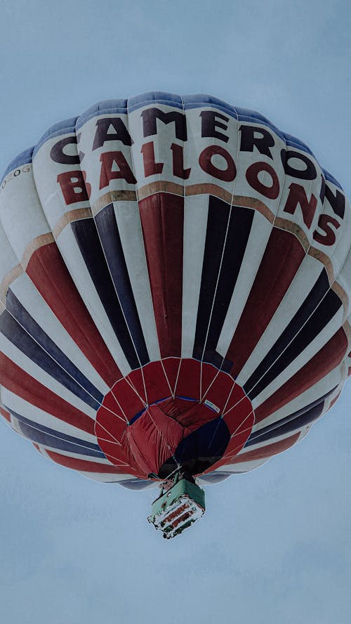 Hot Air Balloon under Blue Sky