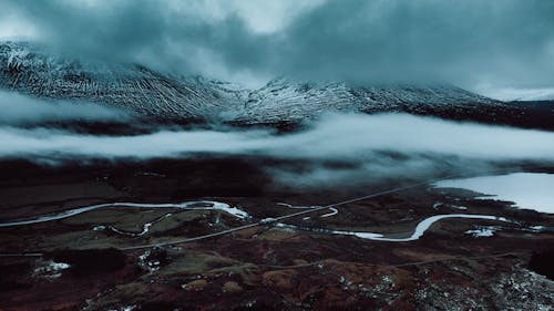 多雲的, 山, 山谷 的 免费素材图片