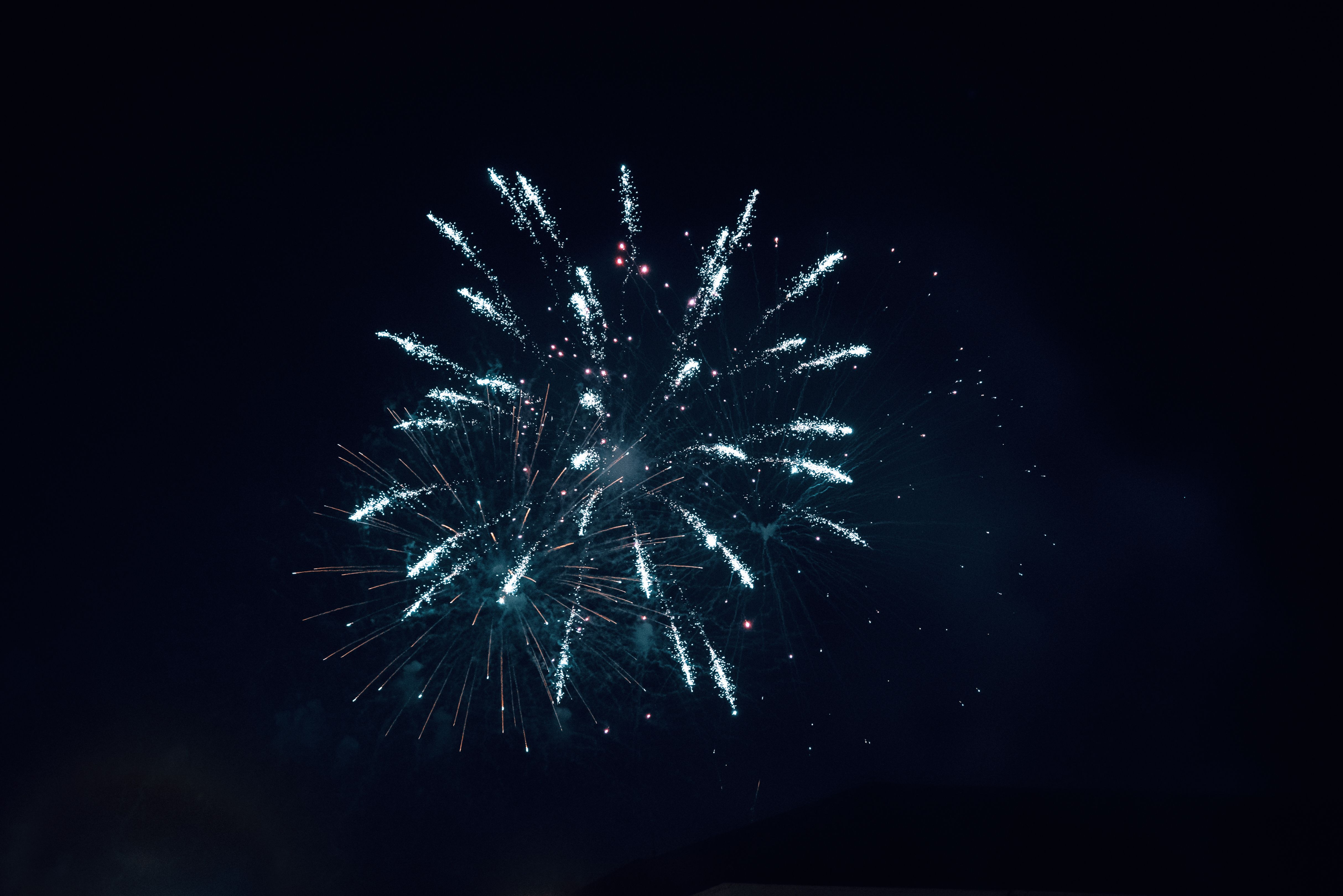 A breathtaking view of colorful fireworks exploding against a dark night sky.