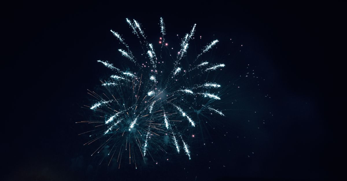 A breathtaking view of colorful fireworks exploding against a dark night sky.