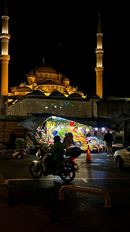 Photos gratuites de mosquée, nuit