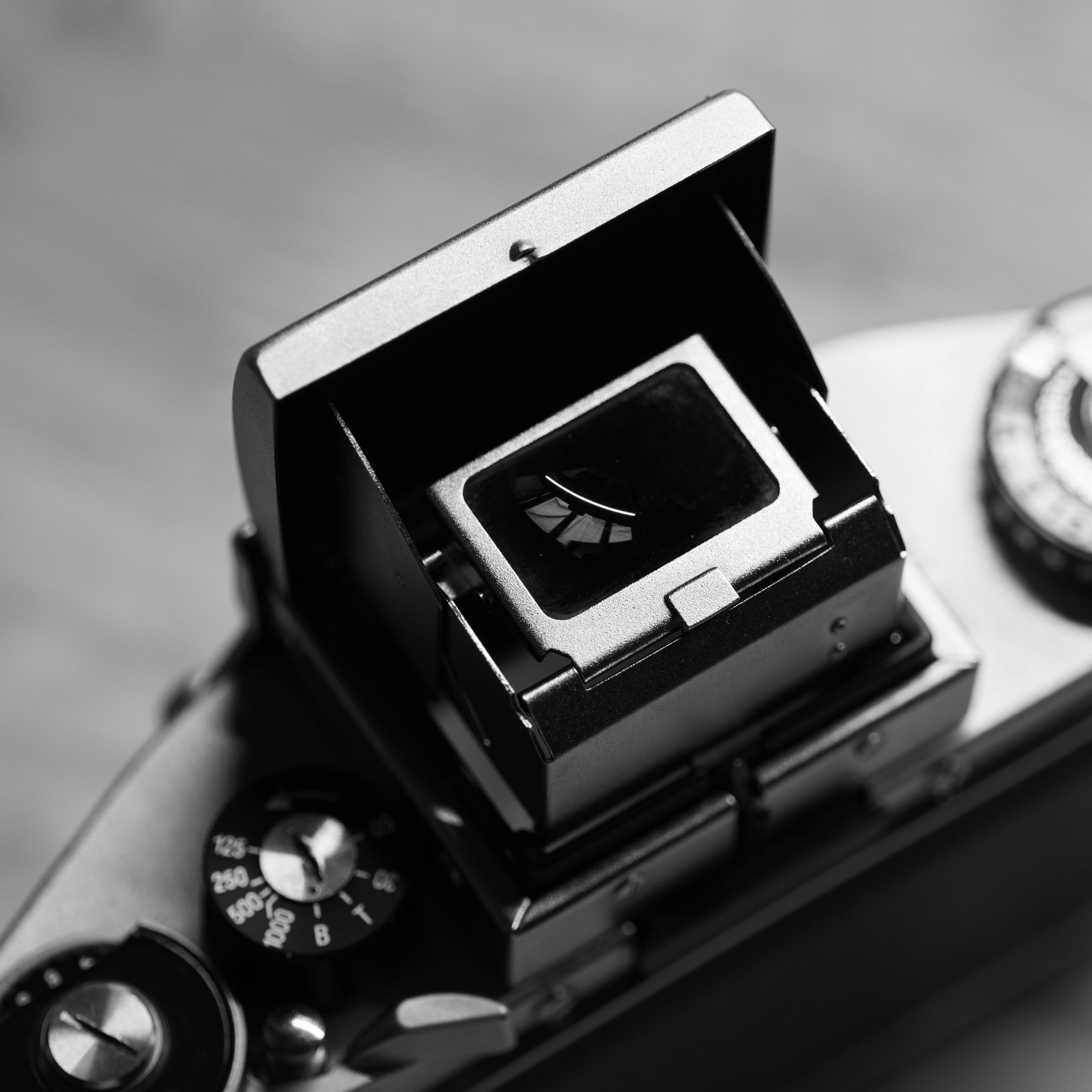 Close up of Vintage Camera