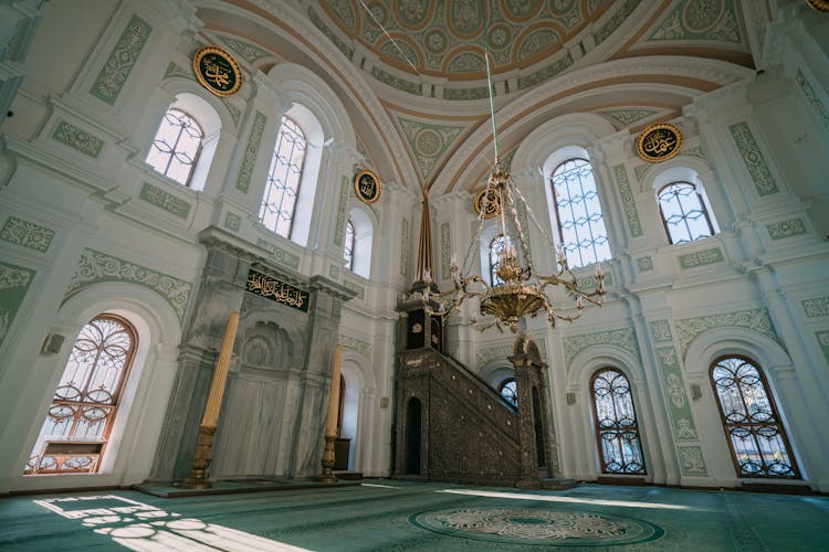 Interior Of A Mosque