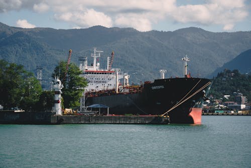 Ship on the Pier