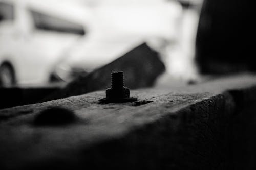 Free stock photo of bolt, nut, wood work