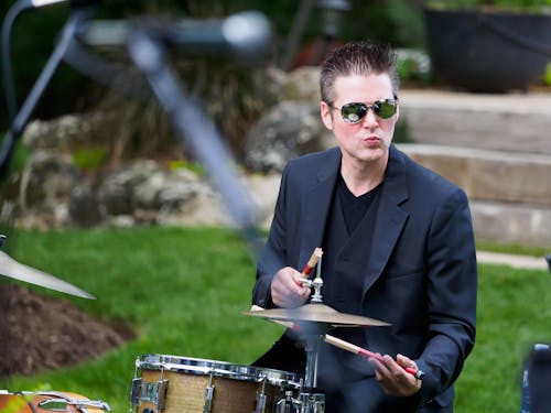 Foto stok gratis drum, drummer, instrumen perkusi