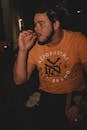 Photo of Man Smoking Blunt