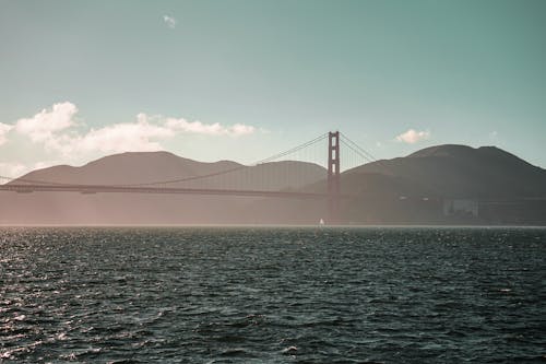 Golden Gate Bridge by the sea