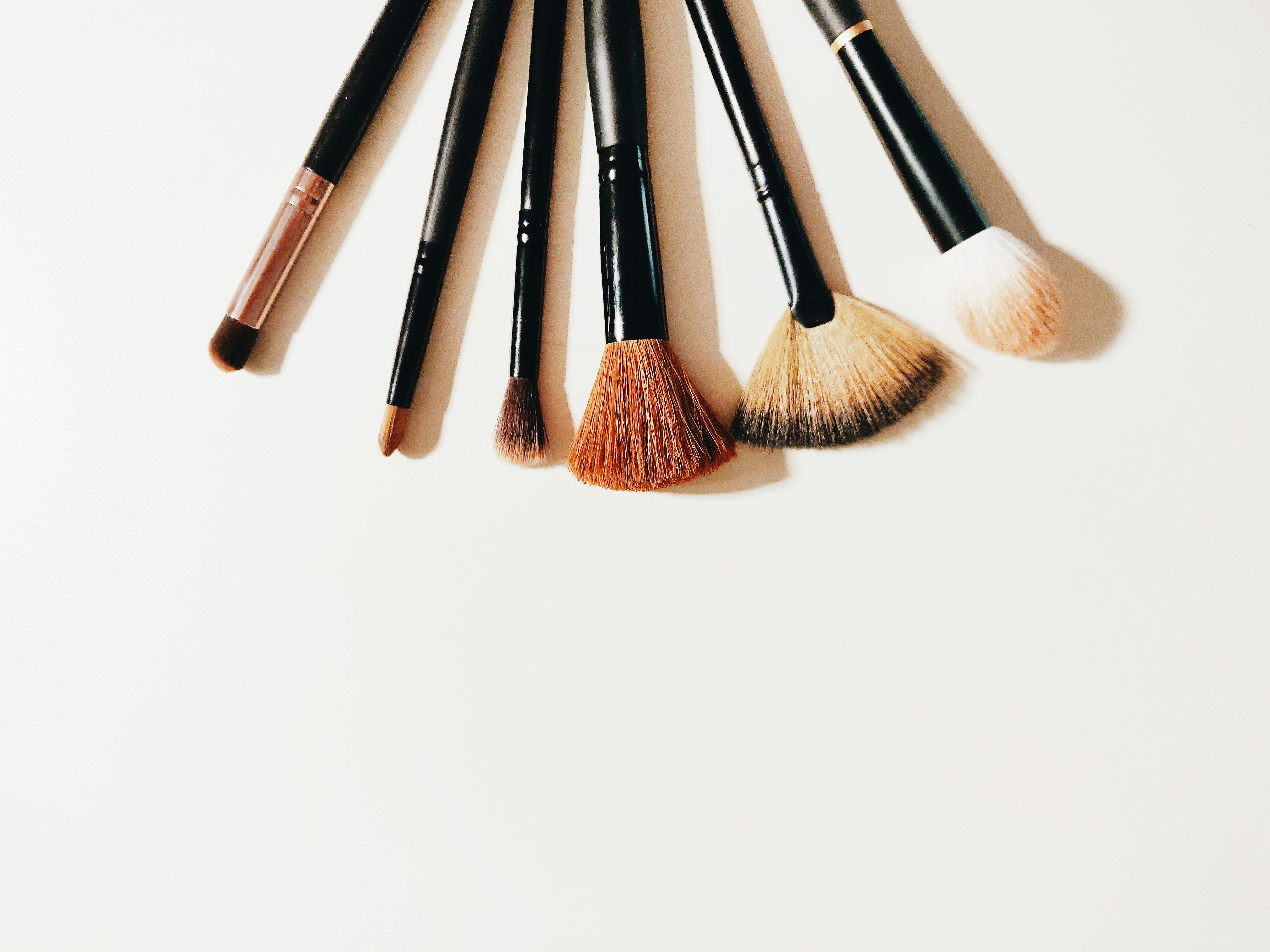 Assorted Makeup Brushes · Free Stock Photo