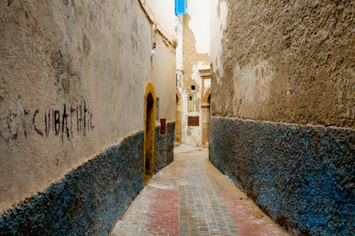 Photo of a Neglected Narrow Alley in the Old Town