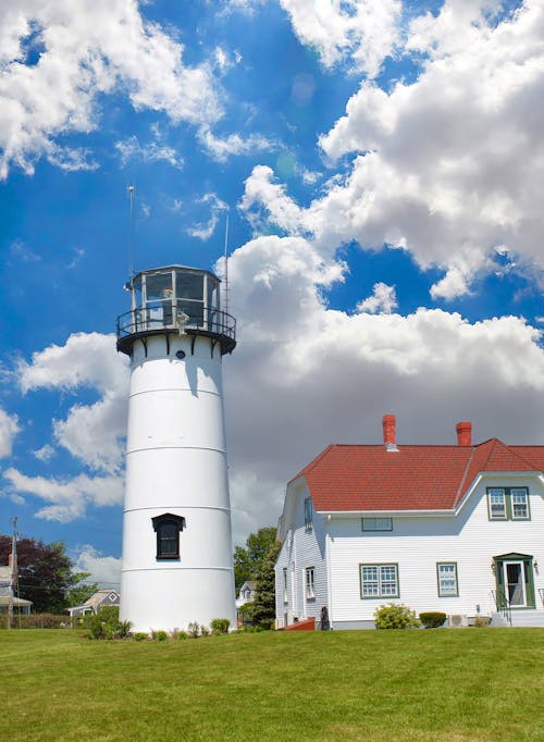 Free Chatham, Cape Cod Lighthouse Stock Photo