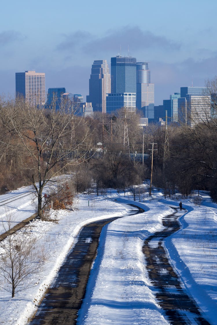 City In Winter 