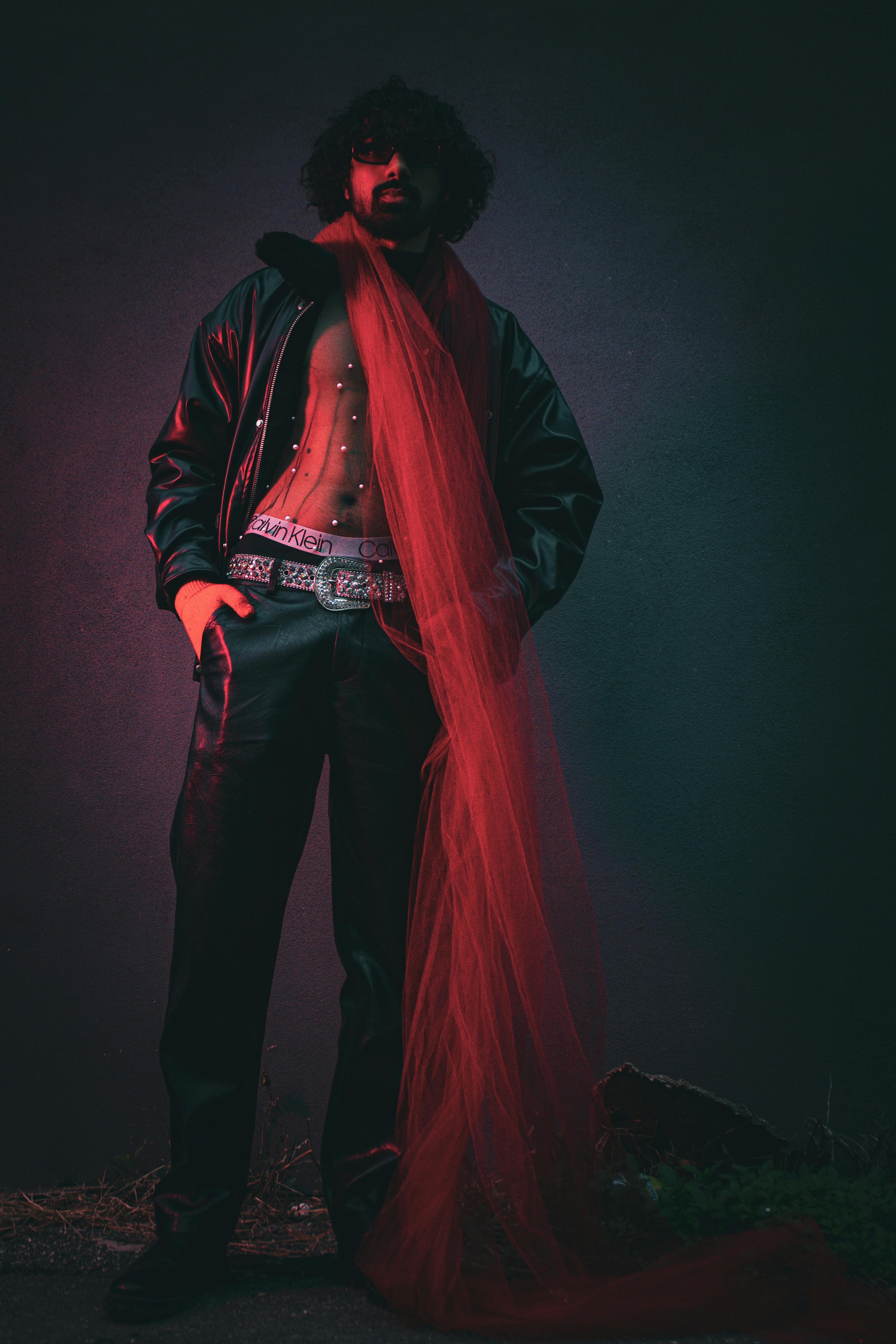 Man Posing with Veil · Free Stock Photo