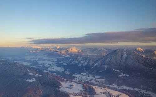 Majestic Mountain Landscape at Dawn