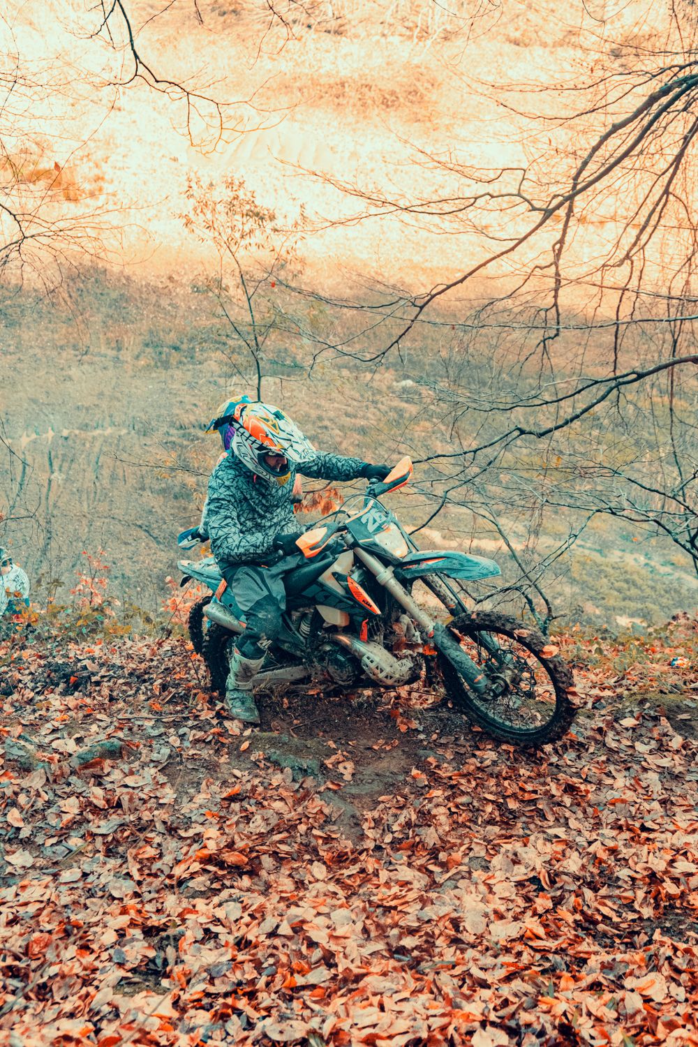 Motor Hill Riding A Man Riding a Motorcycle on the Hill · Free Stock Photo