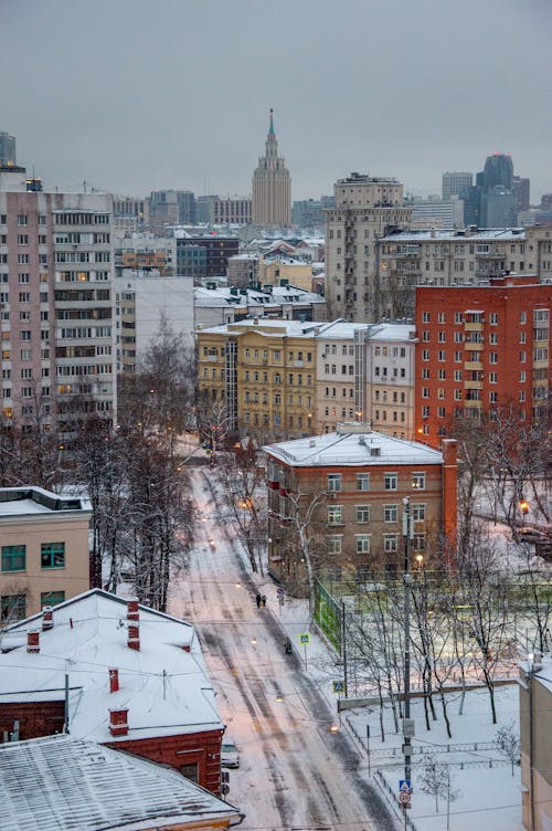 Aerial Photography of Buildings in the City