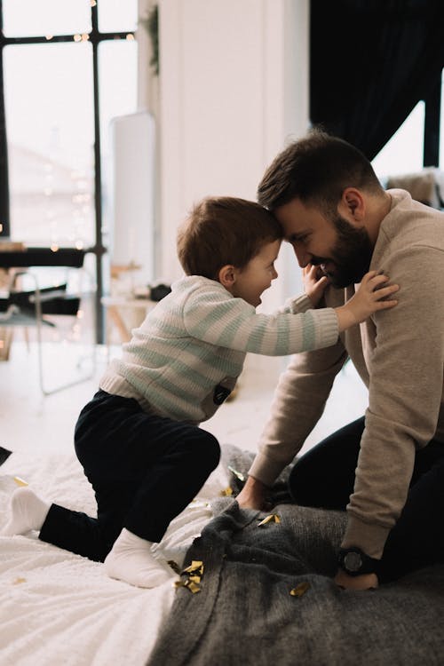 Father Playing with Son