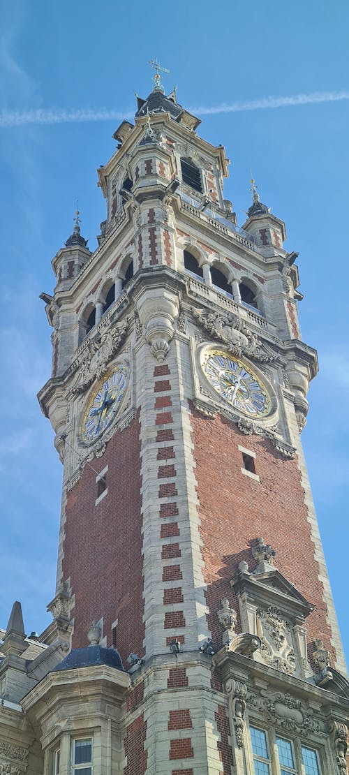 Fotos de stock gratuitas de campanario, hora, torre del reloj