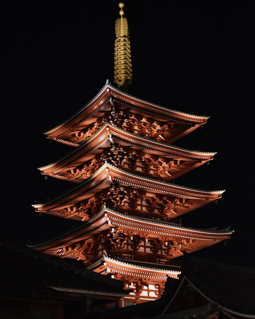 Immagine gratuita di architettura, asakusa, giappone