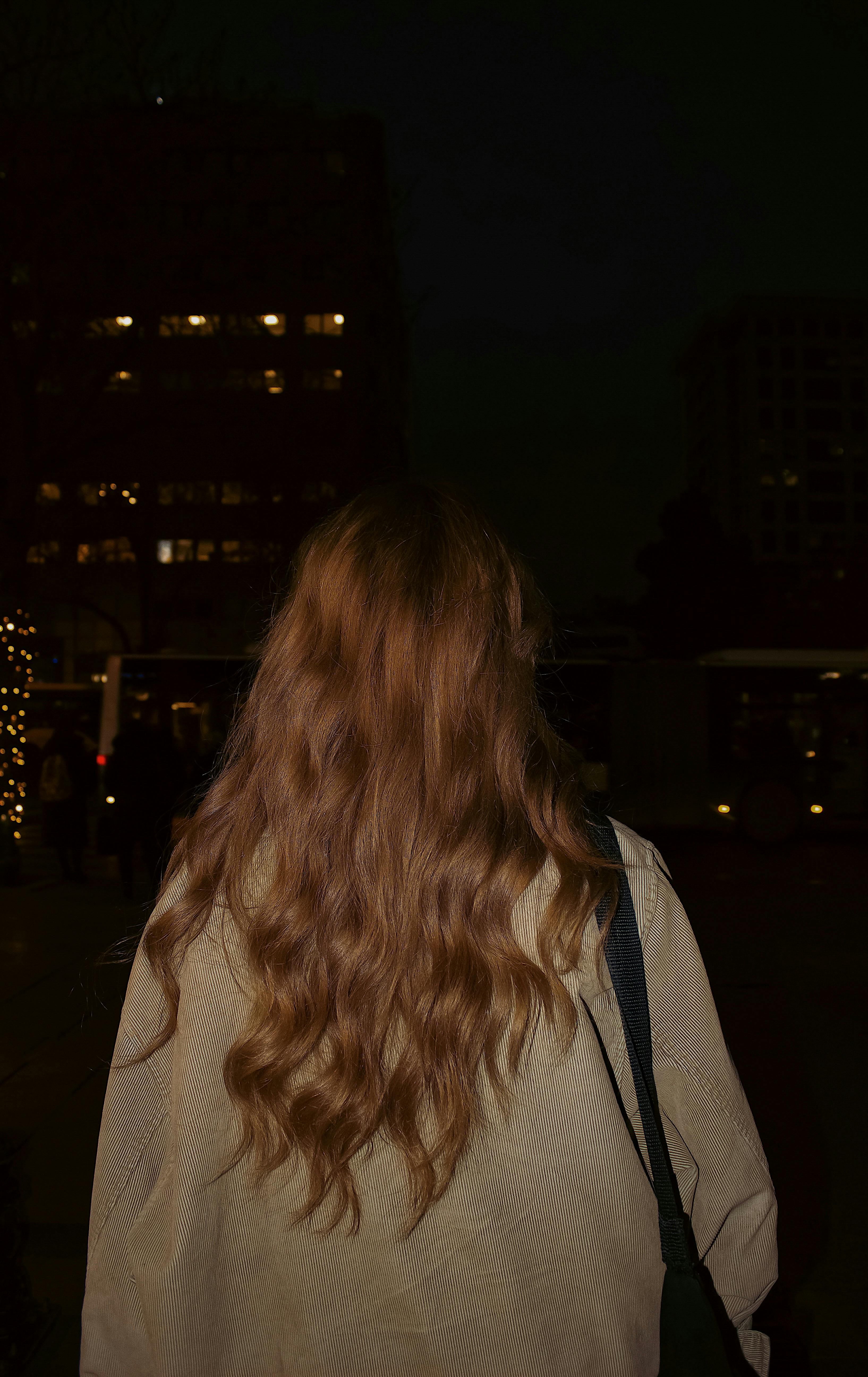 long curly hair back view tumblr