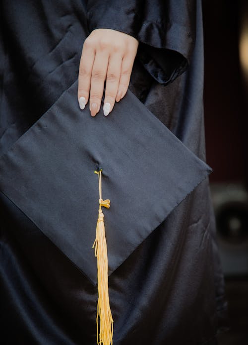 Gratis stockfoto met afstuderen, afstuderen cap, detailopname