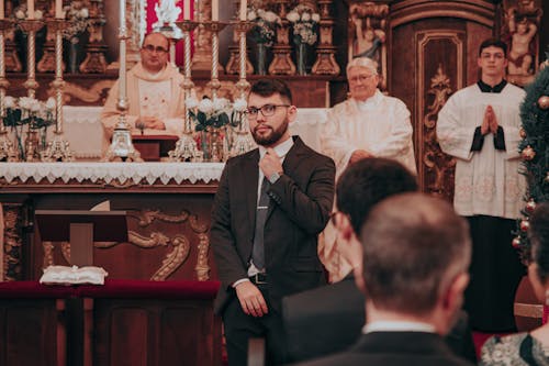 A Bridegroom in a Church