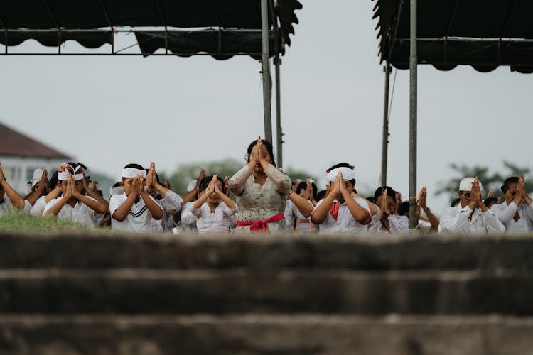 People Praying Together 