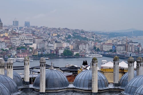View of Istanbul from Suleymaniye Mosque Complex