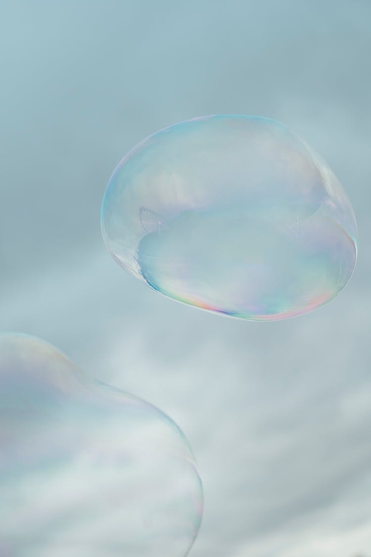 Close-up Of A Bubble 