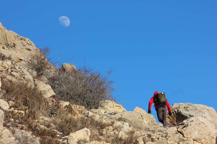 Photo Of A Person Hiking