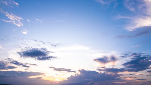 Sun Rising behind Clouds