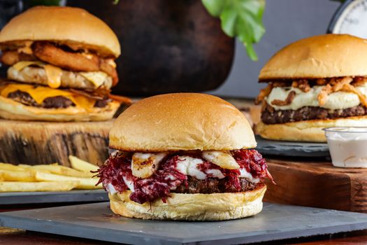French Onion Burger