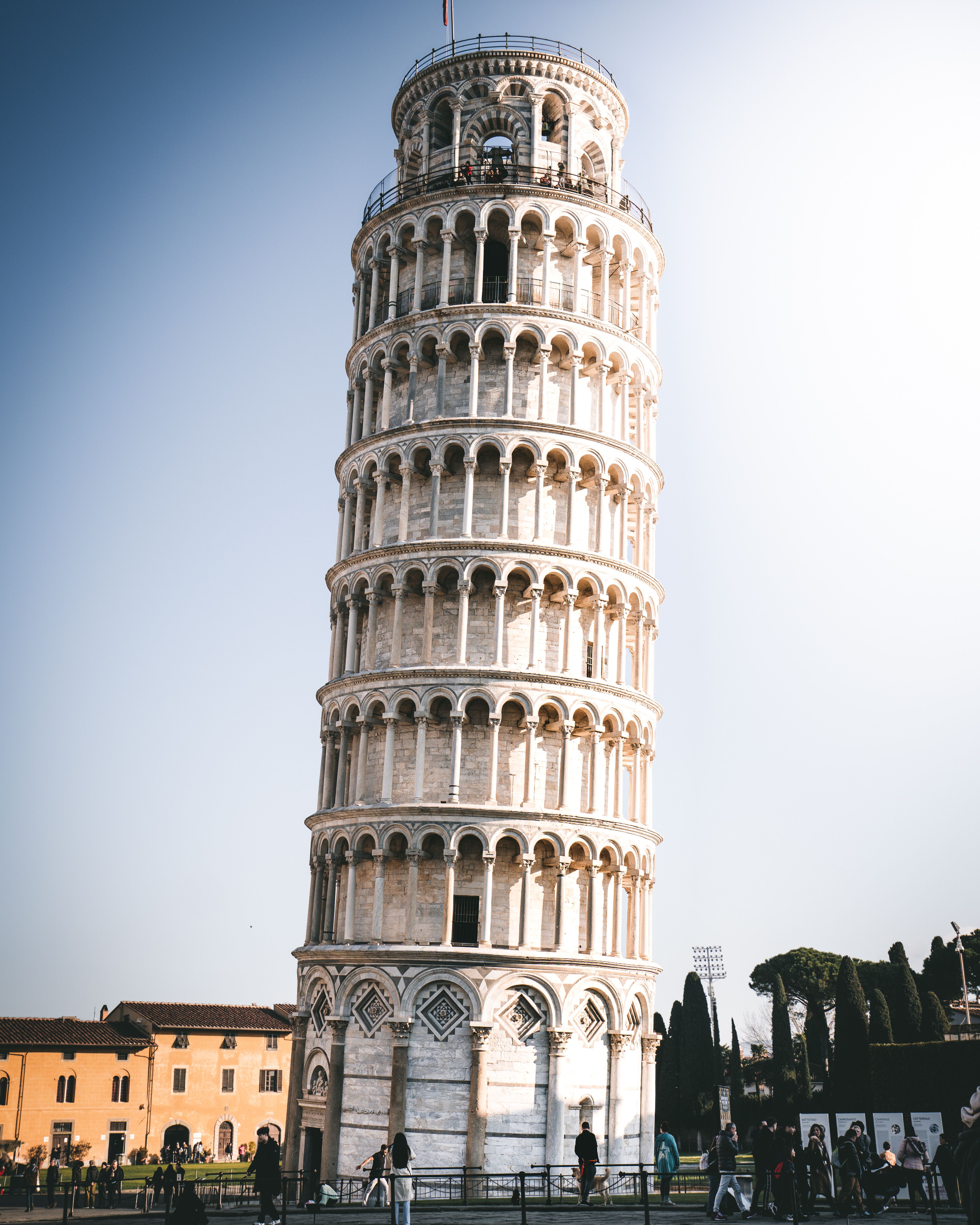 Leaning Tower Of Pisa Free Stock Photo