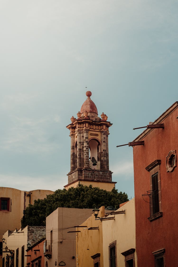 Church Located In San Miguel De Allende, Guanajuato