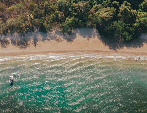 Бесплатное стоковое фото с Аэрофотосъемка, вид сверху, вода