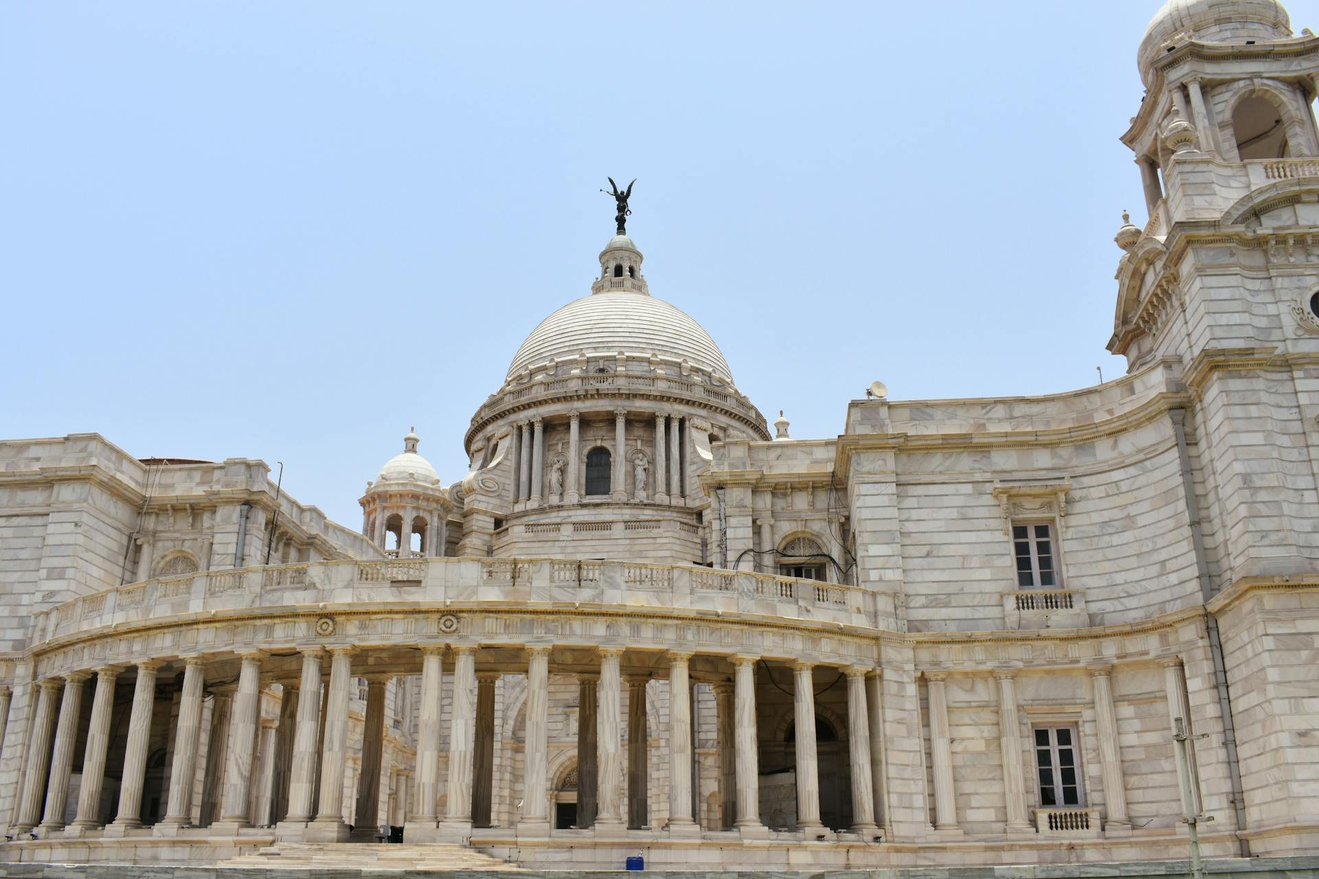 The Victoria Memorial in Central Kolkata