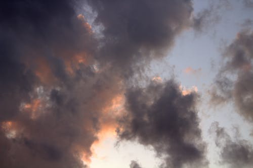 天氣, 日落, 暴風雨 的 免費圖庫相片