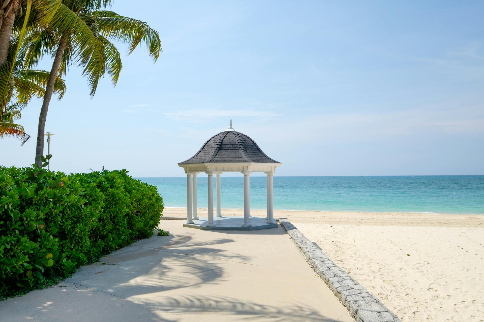 Gazebo on Beach