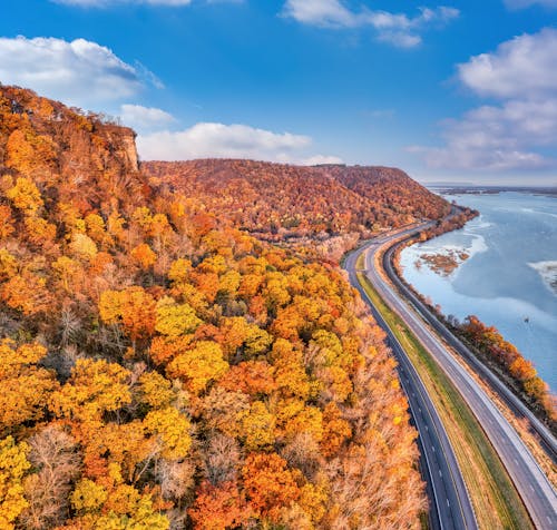 Kostnadsfri bild av berg, blå himmel, Flygfotografering