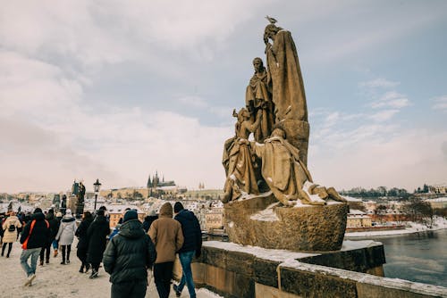 Δωρεάν στοκ φωτογραφιών με charles bridge, άγαλμα, γέφυρα