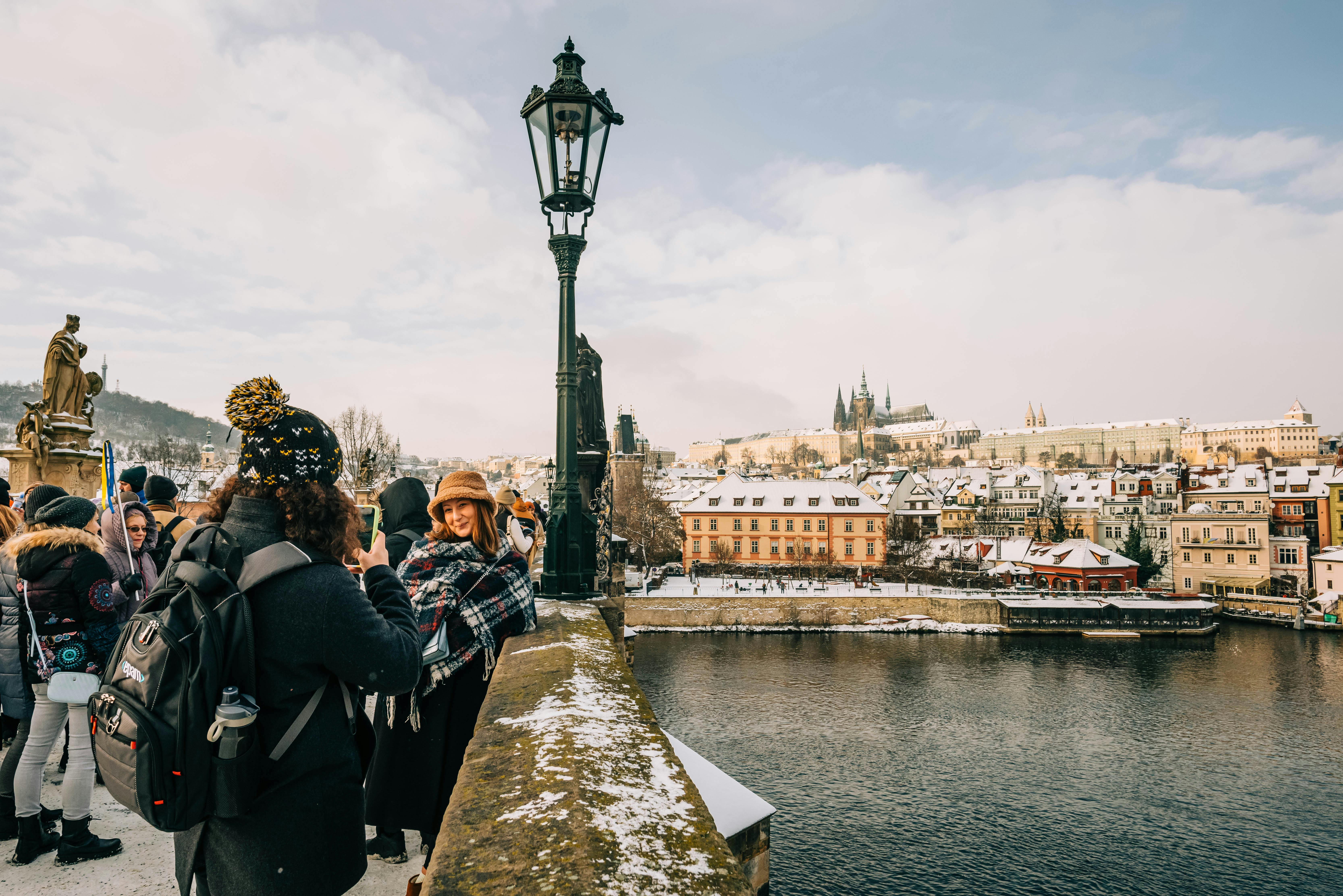 Experience a Winter Wonderland at Prague Castle