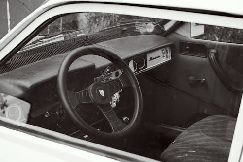 Car with a Small Steering Wheel