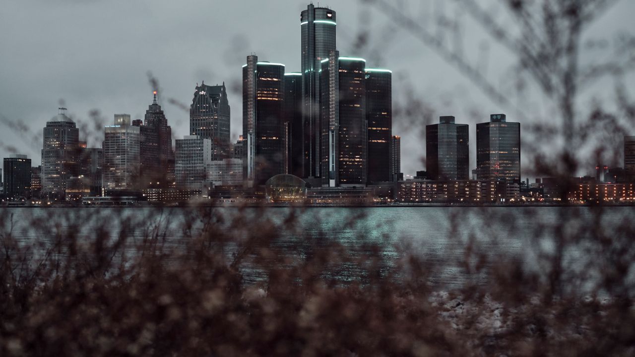 Detroit, United States skyline