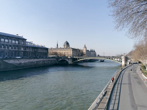 View of City and Bridge 